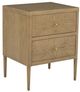 Fairfield® Maxwell Sunlit Oak Petite 2-Drawer Nightstand-0