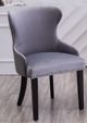 Kwality Imports Lando 2-Piece Gray Accent Chair Set-0