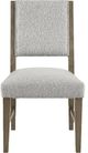 Elements International Conner Brown/Light Gray Dining Side Chair-0