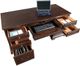 Aspenhome® Weston Brown Ale 66" Executive Desk-2
