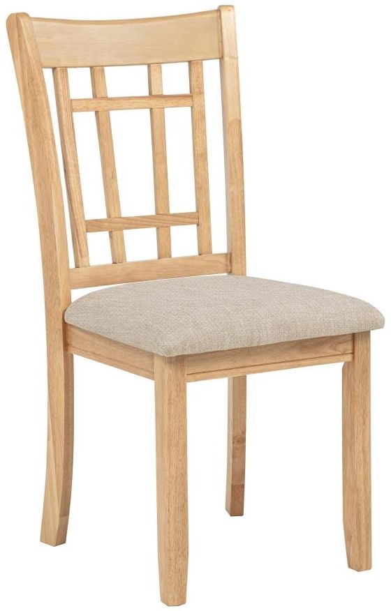 Coaster® Lavon 2-Piece Light Oak/Linen Dining Side Chair Set-0