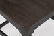 Jofran Inc. Madison County Vintage Black Ladderback Counter Stool-3