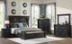 Elements International Kings Court Black Queen Storage Bed-2