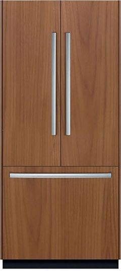 Bosch Benchmark® Series 36 in. 19.4 Cu. Ft. Custom Panel Built In French Door Refrigerator