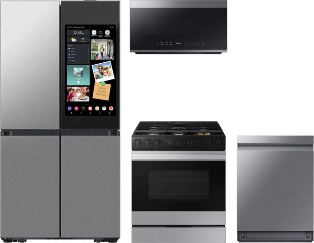 Samsung 4 Piece Stainless Steel Kitchen Package