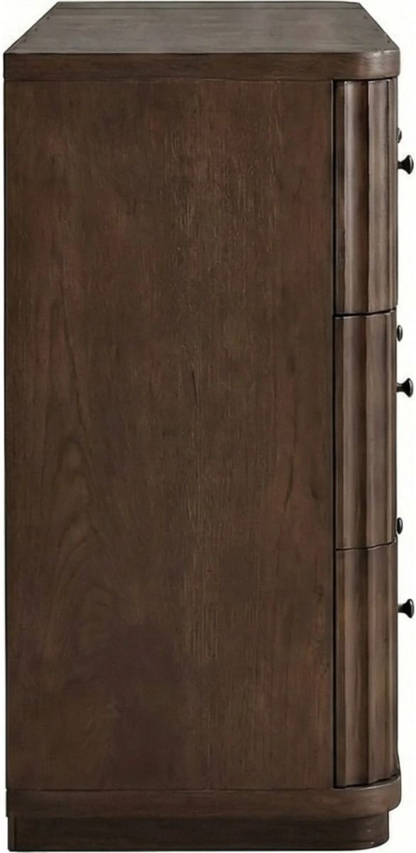 Modus Furniture Penny Chocolate Mousse Fluted Dresser-3