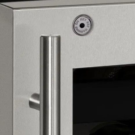 U-Line® 2.9 Cubic Feet Stainless Steel Beverage Center-3