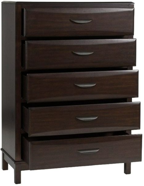 Benchcraft® Vanmore Dark Brown 5-Drawer Chest-1