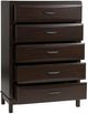 Benchcraft® Vanmore Dark Brown 5-Drawer Chest-1
