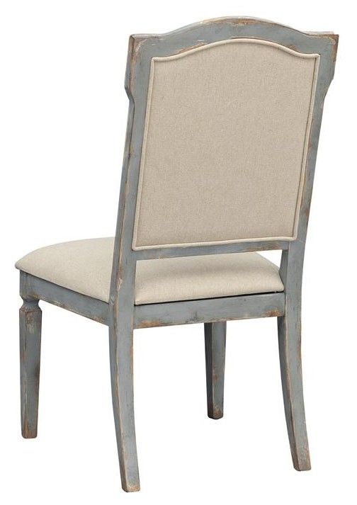 Coast2Coast Home™ Monaco 2-Piece Creamy Neutral Dining Chair Set-3