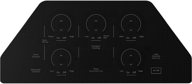 Café™ 36" Black Electric Cooktop-2