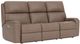Flexsteel® Customizable Rio Leather Power Reclining Sofa with Power Headrest-3