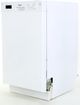 Avanti® 18" White Front Control Built In Dishwasher-2