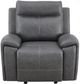 Steve Silver Co. Gaston 3-Piece Gray Manual Reclining Set-2