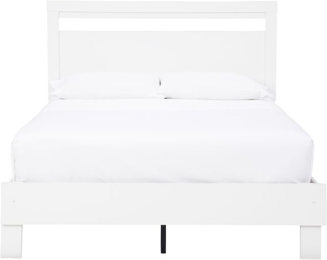 Signature Design by Ashley® Flannia White Queen Platform Bed-1