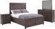 Jofran Inc. Madison County 4-Piece Barnwood King Panel Bedroom Set-0