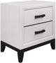 Global Furniture USA Kate Foil White Nightstand-0
