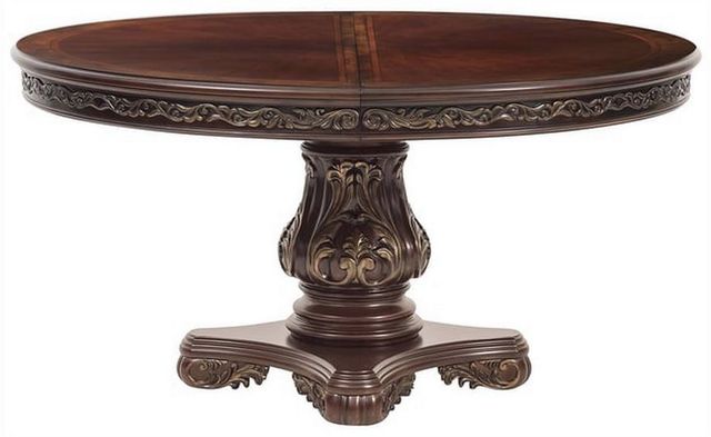 Mazin Furniture Deryn Park Cherry Round Dining Table-0