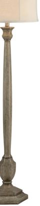 Forty West Chase Silver/Pewter Floor Lamp-1