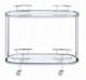 ACME Furniture Piffo Chrome/Clear Serving Cart-5