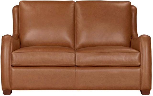 Parker House® Channing Renaissance Cinnamon Leather Stationary Loveseat-2