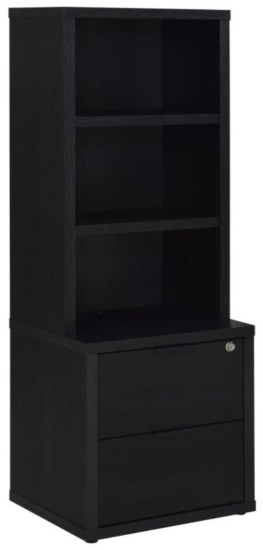 Coaster® Westpark Black Bookcase-0