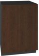 U-Line® Seamless Collection 24" 4.9 Cu. Ft. Panel Ready Dual-Zone Wine Refrigerator with Solid Door-1