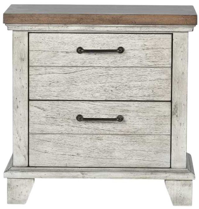 Steve Silver Co. Bear Creek Honey/White Nightstand-2