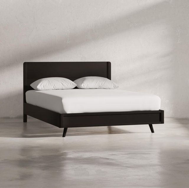 Jofran Inc. Marlowe Black King Panel Bed-1