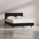 Jofran Inc. Marlowe Black King Panel Bed-1