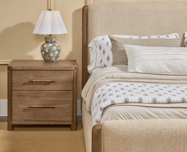 Modus Furniture Hollis Cabin Glow 2-Drawer Nightstand-1
