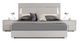 VIG Furniture Modrest Gray Eastern King Panel Bed-1