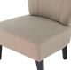 A & B Home Doris Slipper Light Brown Accent Chair-4