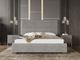 VIG Furniture Modrest Splendor Gray/Silver Eastern King Upholstered Panel Bed-3