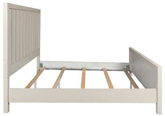 Benchcraft® Shaybrock Antique White California King Panel Bed-1