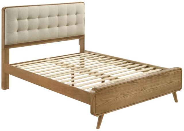 Coaster® Robyn 4-Piece Cool Beige/Light Ash Eastern King Bedroom Set-1