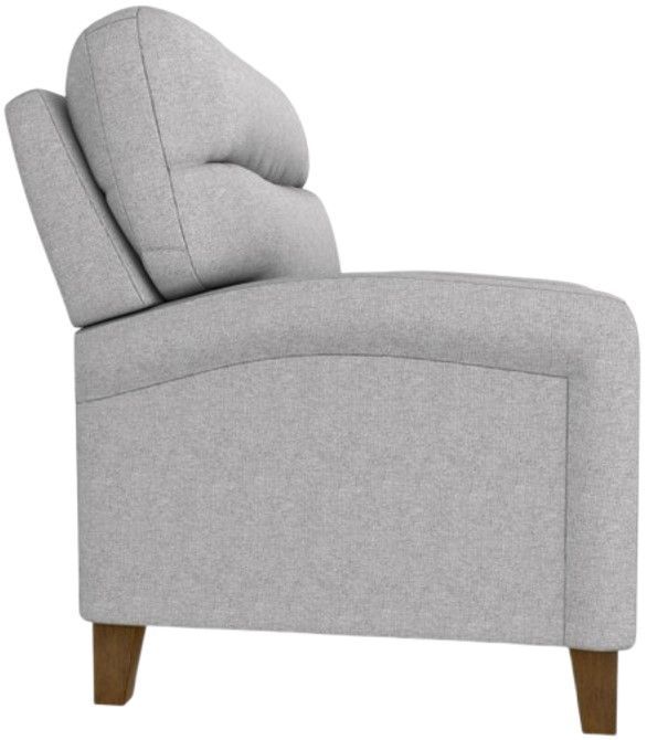 Best® Home Furnishings Customizable Wynne Manual High Leg Recliner with Honey Birch Legs-2