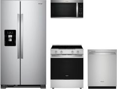 Whirlpool® 4 Piece Stainless Steel Kitchen Package
