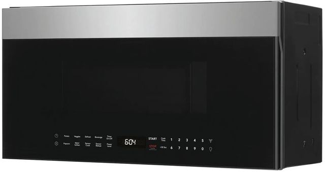 XO Performance 1.6 Cu. Ft. Black Stainless Steel Over The Range Microwave -1