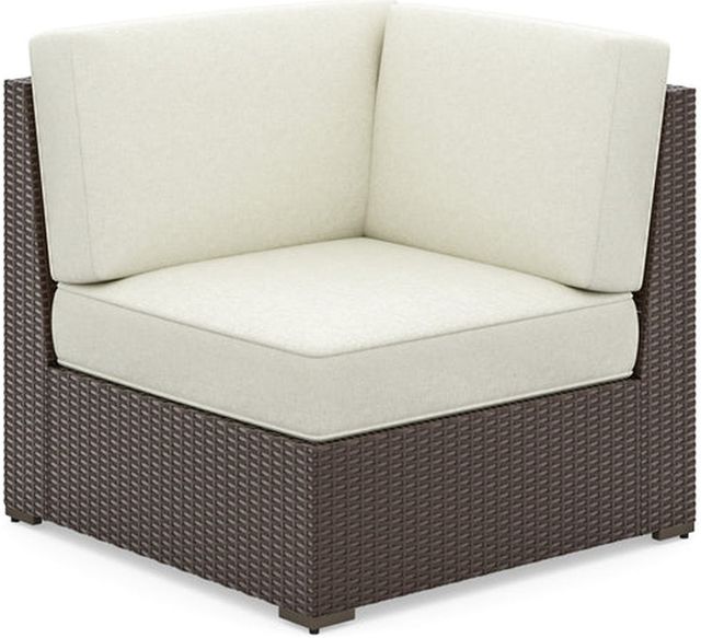 homestyles® Palm Springs 3-Piece Brown Outdoor Chair Pair and Coffee Table-1