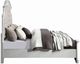 ACME Furniture Florian Antique White/Beige Queen Upholstered Panel Bed-4