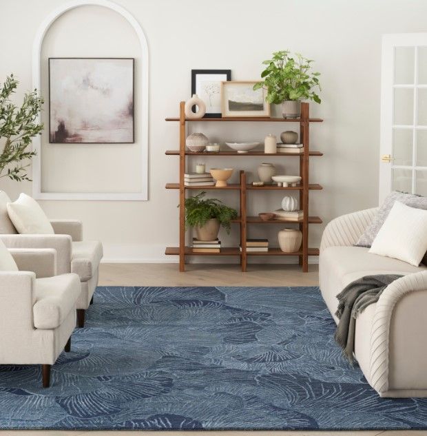 Nourison Home™ Avra Blue 5'x7' Area Rug -4