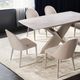 Furniture of America® Lenvik 7-Piece Brown/White Dining Table Set-2