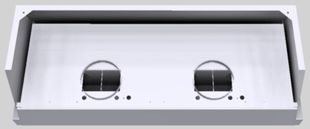 Vent-A-Hood® Designer Series 60" White Wall Mounted Range Hood-1