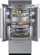 BlueStar® 36" 22.2 Cu. Ft. Stainless Steel Built-In French Door Refrigerator-1