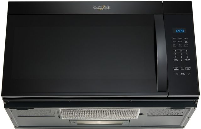 Whirlpool® 1.7 Cu. Ft. Black Over the Range Microwave-5