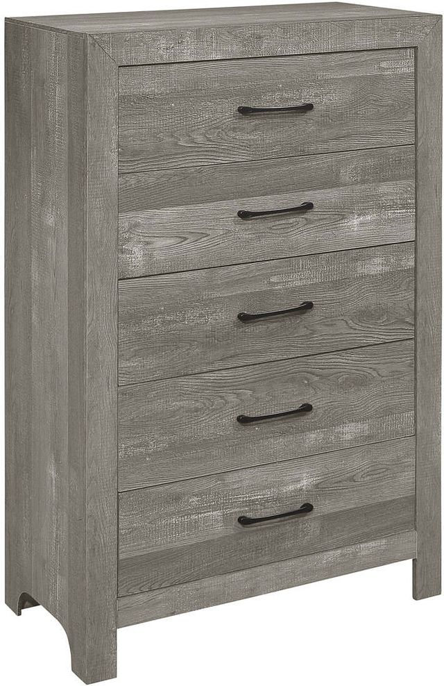 Mazin Furniture Corbin Gray Chest-0