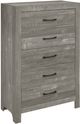 Mazin Furniture Corbin Gray Chest-0