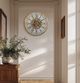 YHD Gold/White Wall Clock-1