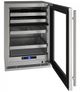 U-Line® 5.1 Cu. Ft. Stainless Steel Beverage Center-1